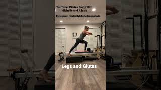 Pilates reformer legs and glute series [upl. by Rhines]