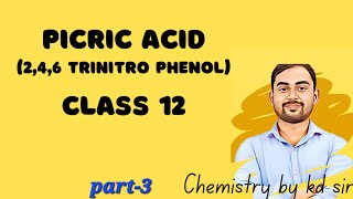 Preparation of picric acid class 12  conversion phenol to picric acid [upl. by Alten28]