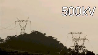 500kV transmission lines in Colombia 🇨🇴 [upl. by Aihsenyt717]