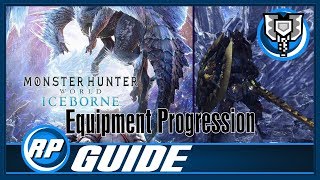 MHW Iceborne Charge Blade Equipment Progression Guide Step By Step Recommended Playing [upl. by Sew]