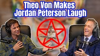 Theo Von Makes Dr Jordan Peterson Laugh [upl. by Sirtimed]