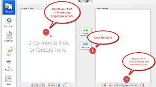 Rename TV Series [upl. by Vento]
