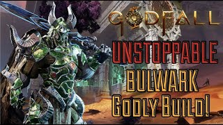 GodFall BROKEN Bulwark Build 3 Valorplates In One Insane Build [upl. by Darrelle]