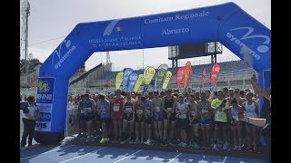 9ª Pescara Half Marathon  Partenza Integrale e Arrivo 4k 60Fps [upl. by Ettelohcin]