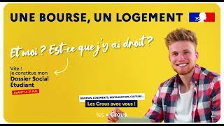 TUTO Comment faire son Dossier Social Étudiant  2023 [upl. by Willdon]