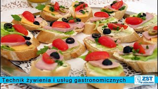 ZST technik Żywienia i usług gastronomicznych [upl. by Ecyaj]