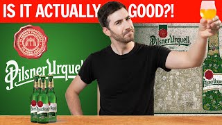 Czech Beer Taste Test Pilsner Urquell amp Rebel  On Tap [upl. by Biagi]