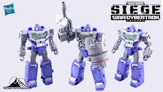 Transformers Siege Deluxe Class REFRAKTOR Video Review [upl. by Eybba]