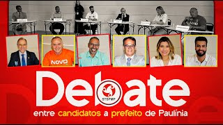 Debate entre candidatos a prefeito de Paulínia  30 de setembro segunda às 14 horas [upl. by Adnauqal]