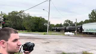 CSX M511 at the Fostoria Iron Triangle Railpark in Fostoria Ohio [upl. by Alexandrina659]