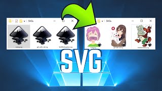 Show SVG Thumbnails in Windows Explorer with this Shell extension [upl. by Heather817]