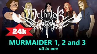 Metalocalypse Dethklok  Murmaider I amp Murmaider II amp Murmaider III Trilogy ALL IN ONE [upl. by Schott]