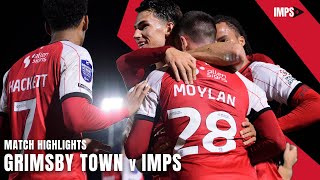 Match highlights  Grimsby Town v Imps [upl. by Ardien]