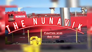 ⚓THE NUNAVIK fighting the tidal current and cross wind [upl. by Tobe]