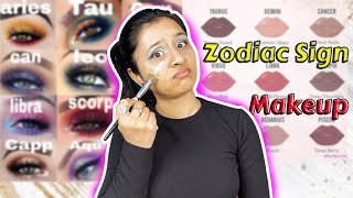 My Zodiac Sign Picks Makeup ✴hilarious video✴😂 [upl. by Callas543]