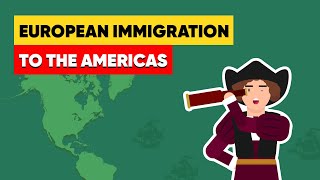 How did Europeans immigrate to the Americas [upl. by Fellner288]