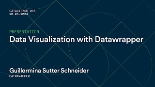 033 Data Visualization with Datawrapper [upl. by Rosati]