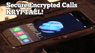 Encrypt Your Calls KryptAll at the NY Luxury Tech Show [upl. by Nosreme]