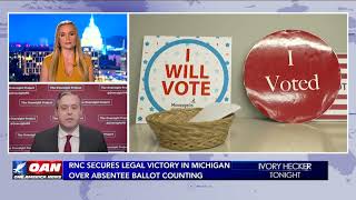 Ivory Hecker  RNC Secures Legal Victory In Michigan  W Kyle Brosnan 10824 [upl. by Katherin]