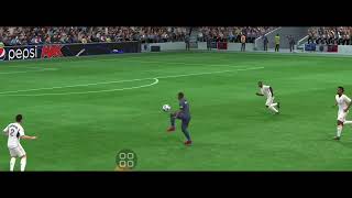 Paris Saint Germain VS Real Madrid PSG 1  1 RMA UEFA CHAMPIONS LEAGUE FC MOBILE GAMEPLAY [upl. by Haropizt146]