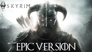 Skyrim The Dragonborn Comes  EPIC VERSION feat ColmRMcGuinness​ [upl. by Kcirtapnaes]