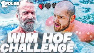 🥶🤯Zum SUPERHUMAN werden  Wim Hof Challenge Folge 1  Meine HÄRTESTE CHALLENGE [upl. by Aleinad488]