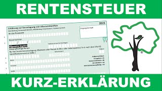 Neues rentnerleichtes Formular für Steuererklärung  RA Matthias Trinks [upl. by Lammaj51]