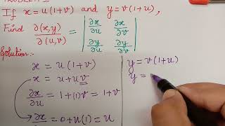 Jacobian jacobian transformationdifferential calculus [upl. by Yaya1]