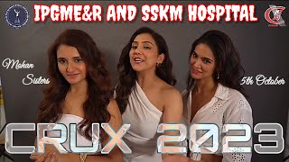 MOHAN SISTERS LIVE  UTTIRNA  CRUX 2023  5TH OCTOBER  IPGMEampR AND SSKM HOSPITAL KOLKATA [upl. by Aliam764]