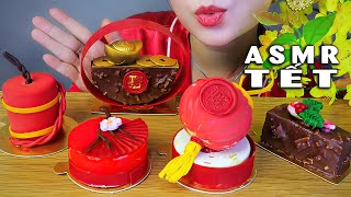 ASMR BÁNH KEM PHÁP PHẦN 2  TẾT 2024  FRENCH CAKE PART 2  EATING SOUNDS  LINHASMR [upl. by Kcam]