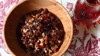 How to make mincemeat recipe video [upl. by Atteyram]