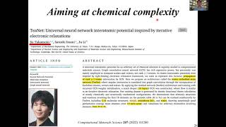 LBL MaterialsProject Invited Seminar A Universal Empirical Interatomic Potential June 29 2023 [upl. by Arej197]