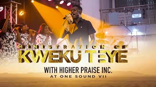 Kweku Teye ministers joyfully with Higher Praise Inc at OSC VII ❤️‍🔥 [upl. by Saixela]