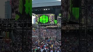 WWE Summerslam Cleveland 2024 Triple H Entrance Live [upl. by Domonic]