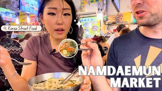 KOREA STREET FOOD  Namdaemun Market [upl. by Winfrid]