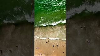 A beautiful view of Hermosa Beach California beach hermosa flying [upl. by Airamahs]