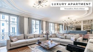 Luxury Paris Rental Apartment Tour  Trocadéro  PARISRENTAL  REF 58924 [upl. by Anehsat]