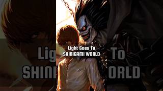 Death NoTe Alternate Ending😨 anime manga deathnote lightyagami kira lawliet animeshorts BwH [upl. by Metabel]