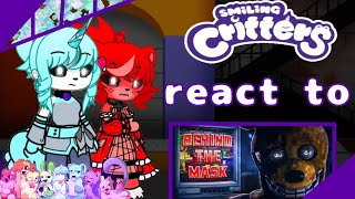 Smiling Critters react to fnaf song behind the mask Dawko enjoy the video [upl. by Nolita865]