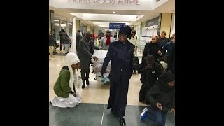 Arrivée du Général de Bamba à Paris France ce Dimanche 8 Janvier 2017 [upl. by Rugg88]