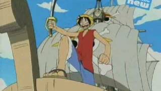 One Piece  4kids Pirate Rap English Opening [upl. by Harlamert]