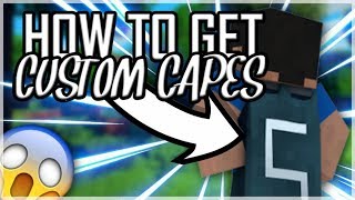 How to GET CUSTOM CAPES in MCPE  Minecraft PE Pocket Edition [upl. by Cavanagh]