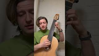 Federico Mompou  Cançon 3 arr Brahms Guitar [upl. by Narib]