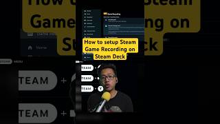 How to setup Steam Game Recording on Steam Deck [upl. by Scharff]