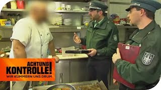 Zöllner umzingeln das Restaurant Gibt es hier Schwarzarbeit  Achtung Kontrolle  kabel eins [upl. by Adella]