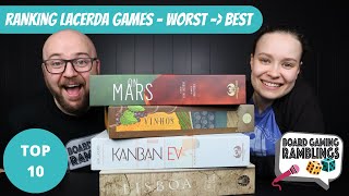 Ranking the 8 big box Lacerda games [upl. by Leveroni]