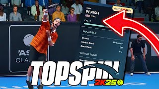 The Journey Begins  Top Spin 2K25 My Career  EP 1 [upl. by Atilamrac]