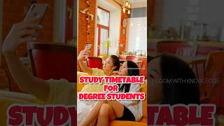 DEGREE STUDENTS ഇവിടെ COME ON🔥 STUDY TIMETABLE MALAYALAM Study timetable for degree students [upl. by Anicnarf]