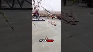 Crane Accident Fail [upl. by Eicnan]