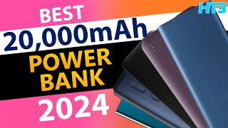 Top 5 Best 20000mAh Power Bank in 2024 🔥 Best Fast Charging power Banks Under 2000 in 2024 [upl. by Hodess]